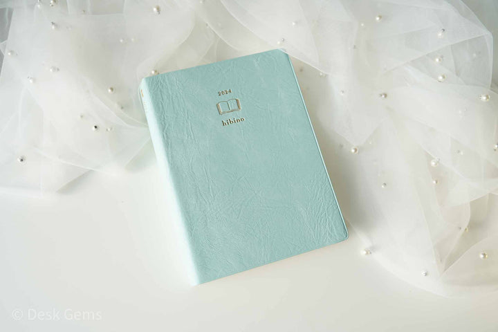 Midori Hibino 2024 Planner - One Day Two Page - Mint