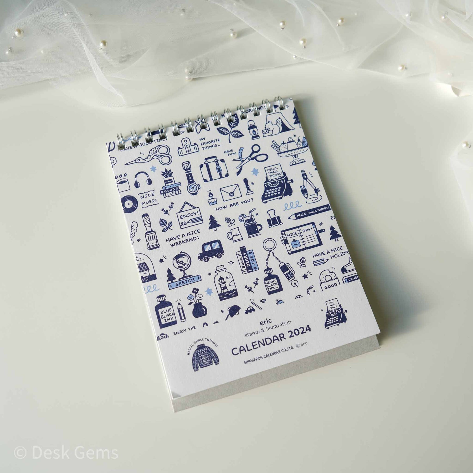 Eric Small Things x Shinnippon Desk Calendar 2024 Desk Gems