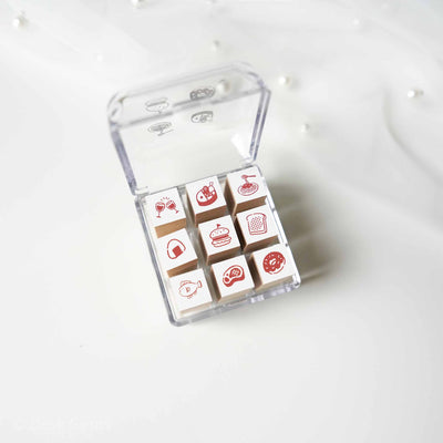 Beverly "Planner's Companion" Rubber Stamp Set (New October 2023!) - Foodie