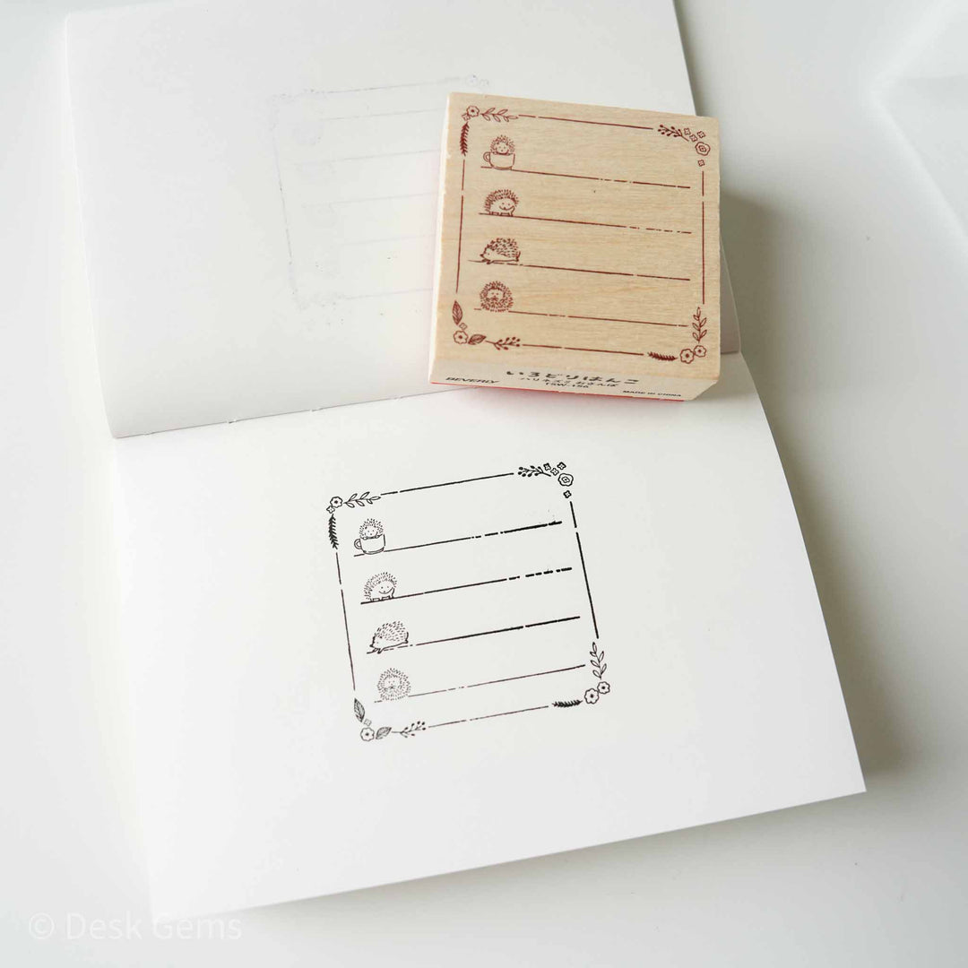 Beverly Original Rubber Stamp - Birdie - List
