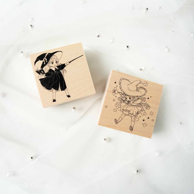 Like Studio Original Rubber Stamps - Little Witch