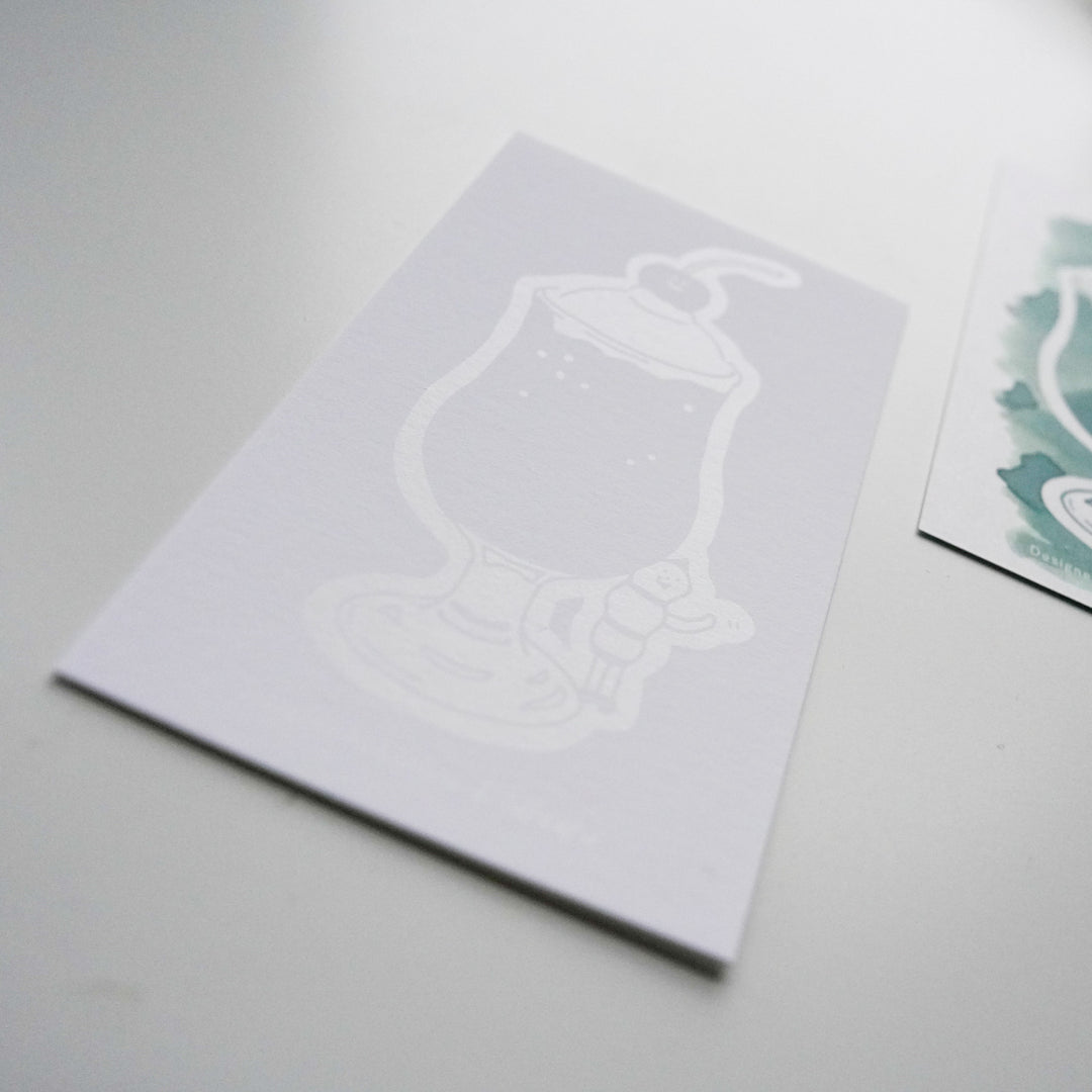 Littlelu Ink Testing Card Set - Soda