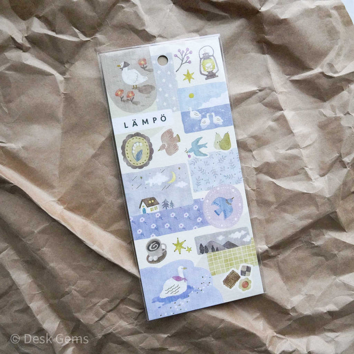 Mind Wave Lampo Scandinavian Stickers - Swan