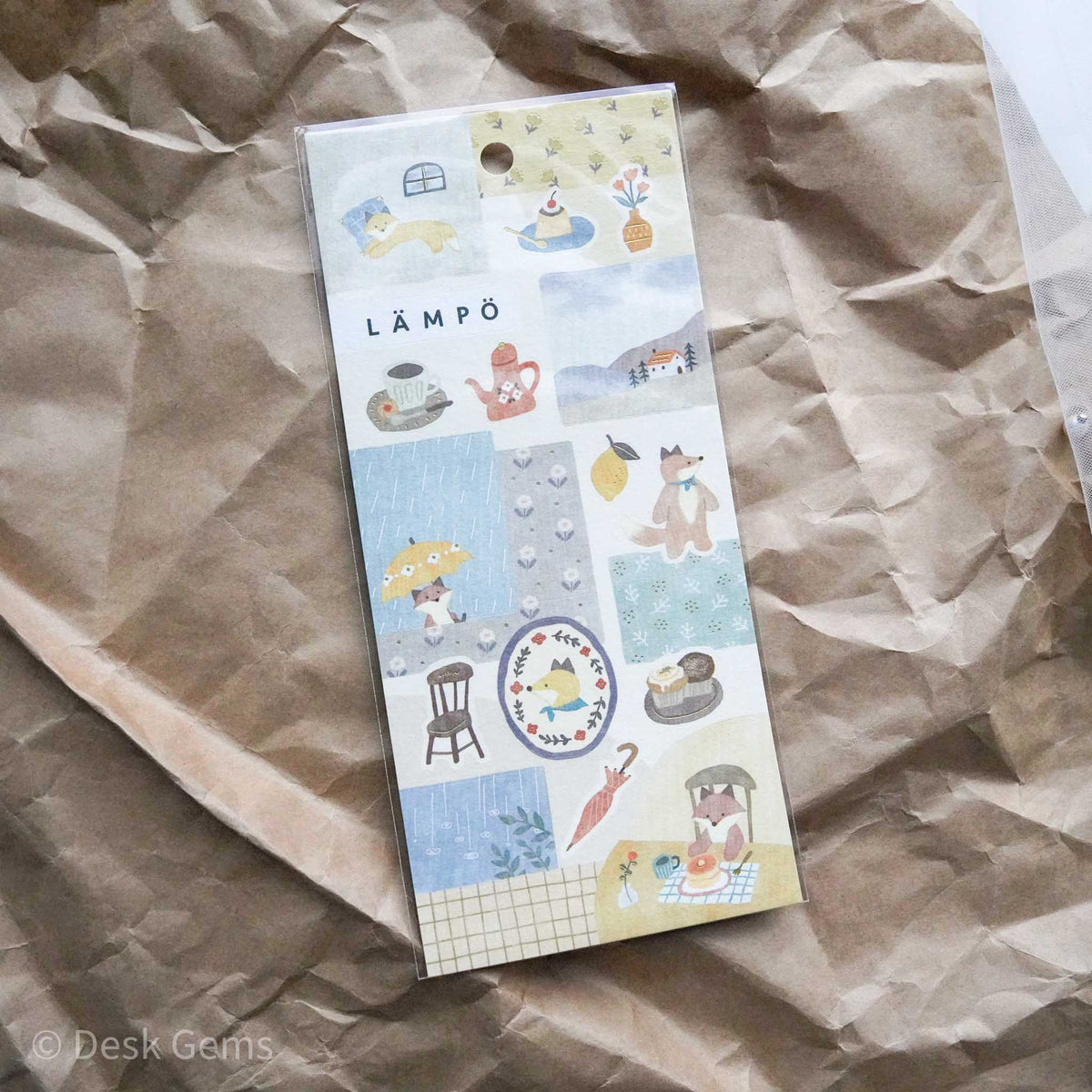 Mind Wave Lampo Scandinavian Stickers - Fox