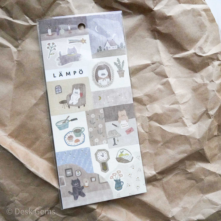 Mind Wave Lampo Scandinavian Stickers - Cat