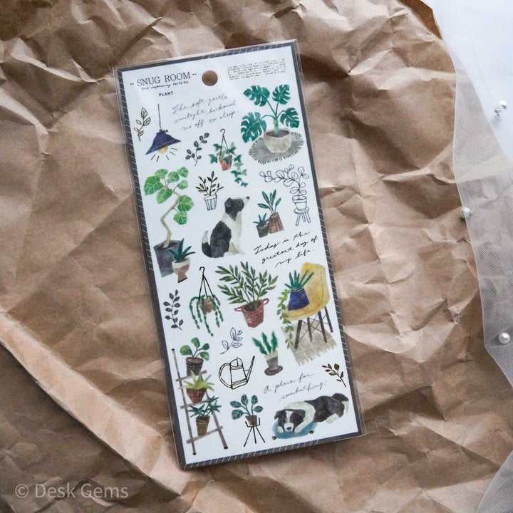 Mind Wave Snug Room Stickers - Plant
