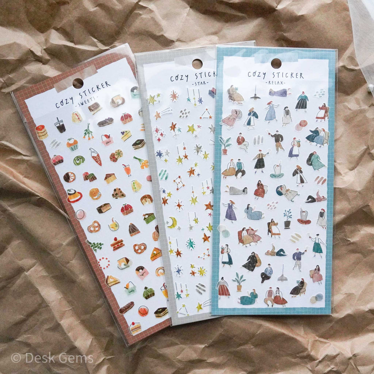 Mind Wave Cozy Life Stickers (Feb 2024 New Varieties Available!)