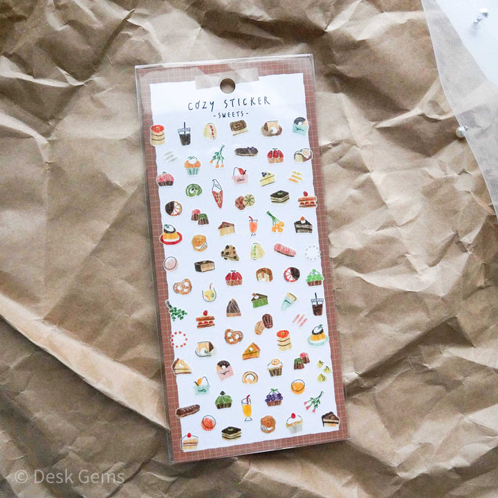 Mind Wave Cozy Life Stickers (Feb 2024 New Varieties Available!) - Sweets