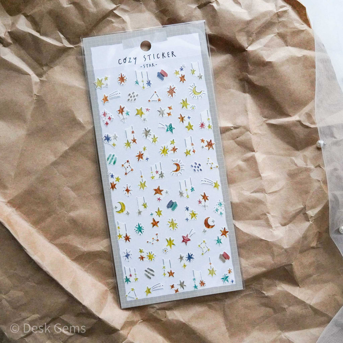 Mind Wave Cozy Life Stickers (Feb 2024 New Varieties Available!) - Stars