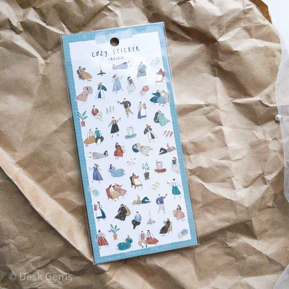 Mind Wave Cozy Life Stickers (Feb 2024 New Varieties Available!) - Relax