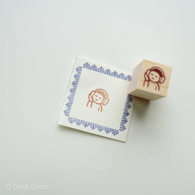 Littlelu Original Stamps (New Feb 2024!) - Listening to music