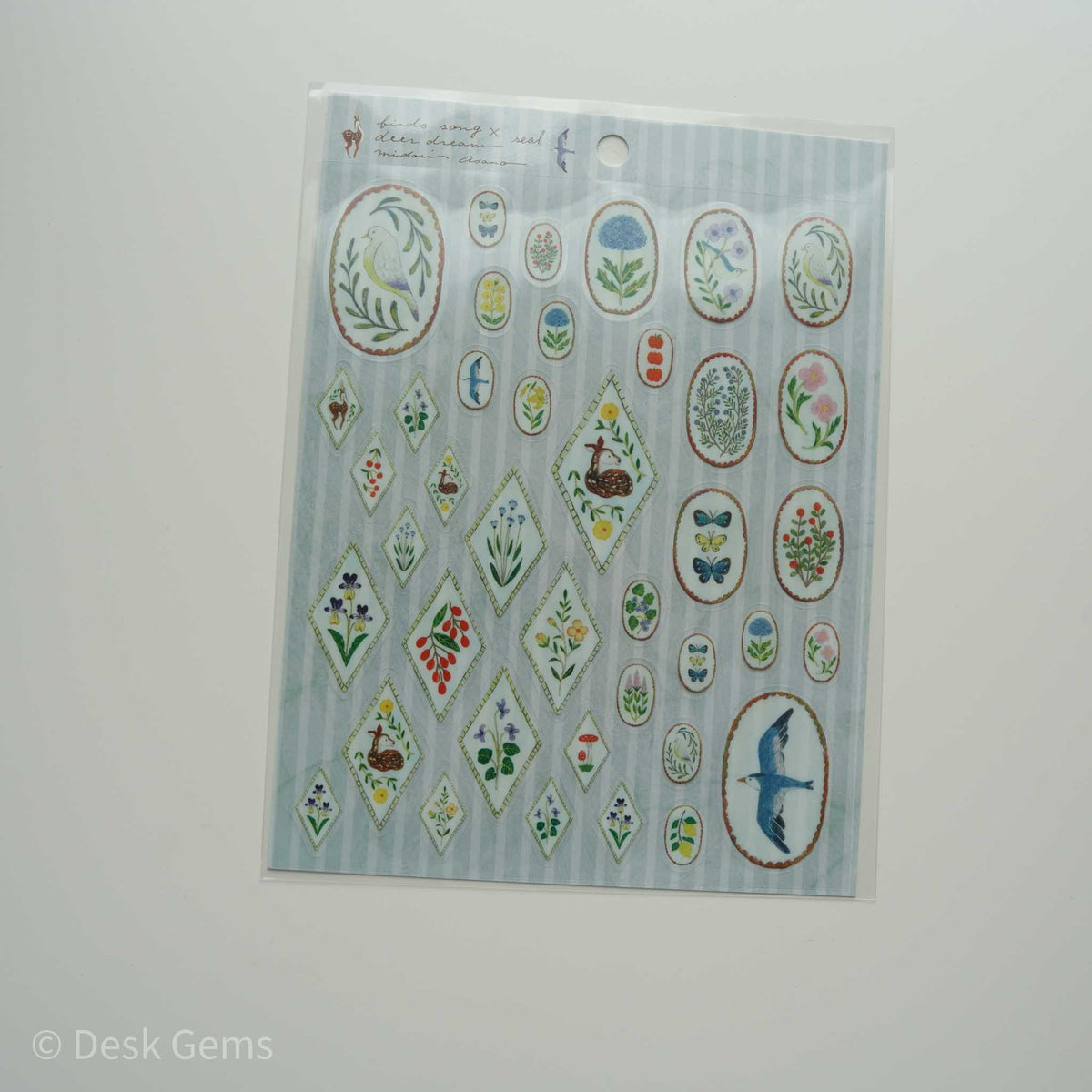 Cozyca x Midori Asano PET Stickers - Kitchen Utensils - Bird Song