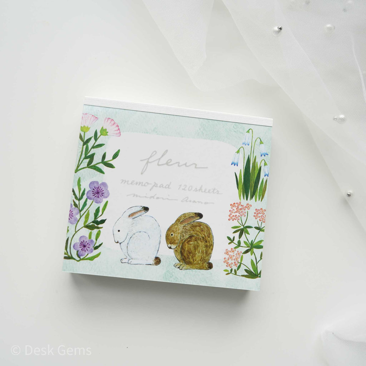 Cozyca x Midori Asano Block Memo Pad - Fleur