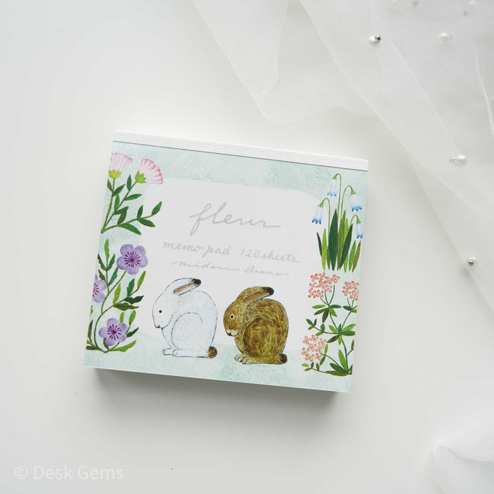 Cozyca x Midori Asano Block Memo Pad - Fleur