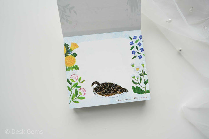 Cozyca x Midori Asano Block Memo Pad - Fleur