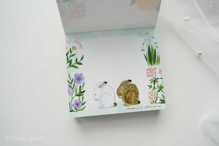 Cozyca x Midori Asano Block Memo Pad - Fleur
