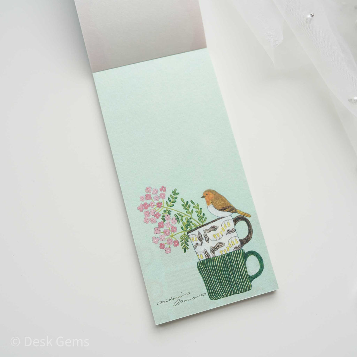 Cozyca x Midori Asano Letter Pad - My Favorite Mugs