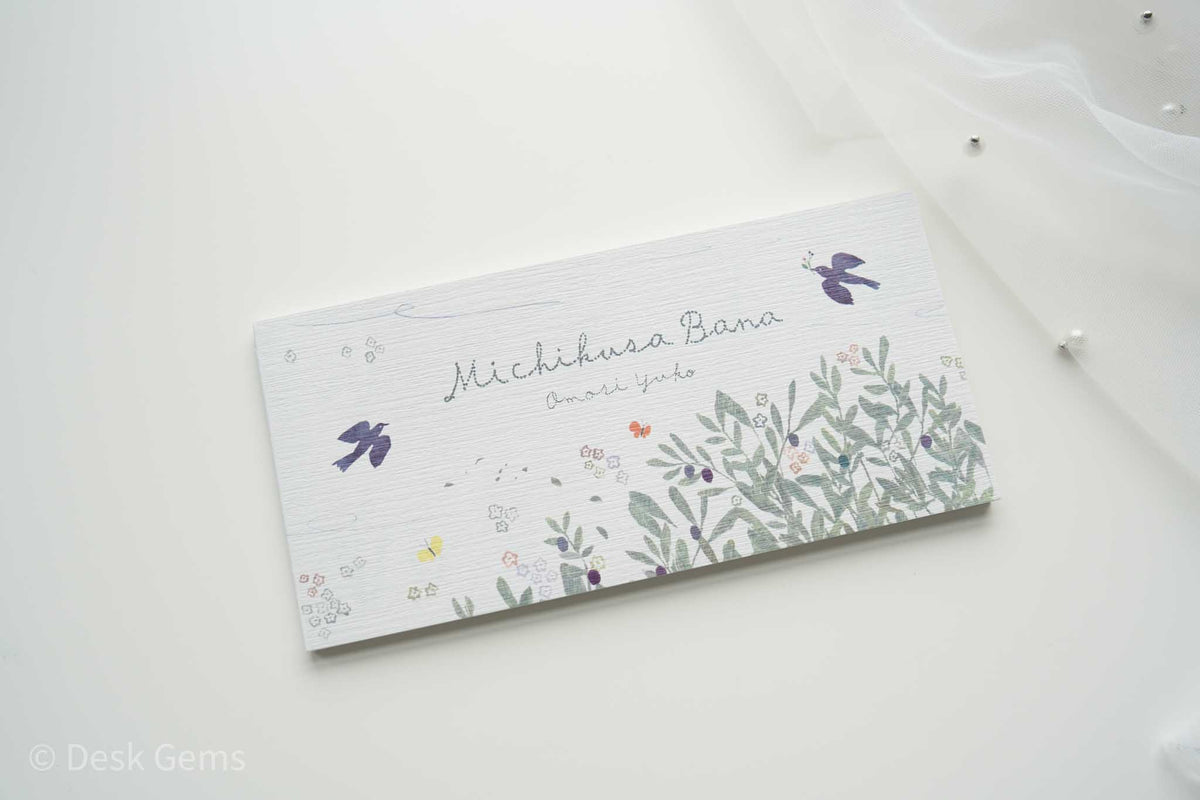 Cozyca x Amori Yuko Letter Pad - Michikusa Bana