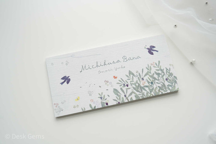 Cozyca x Amori Yuko Letter Pad - Michikusa Bana