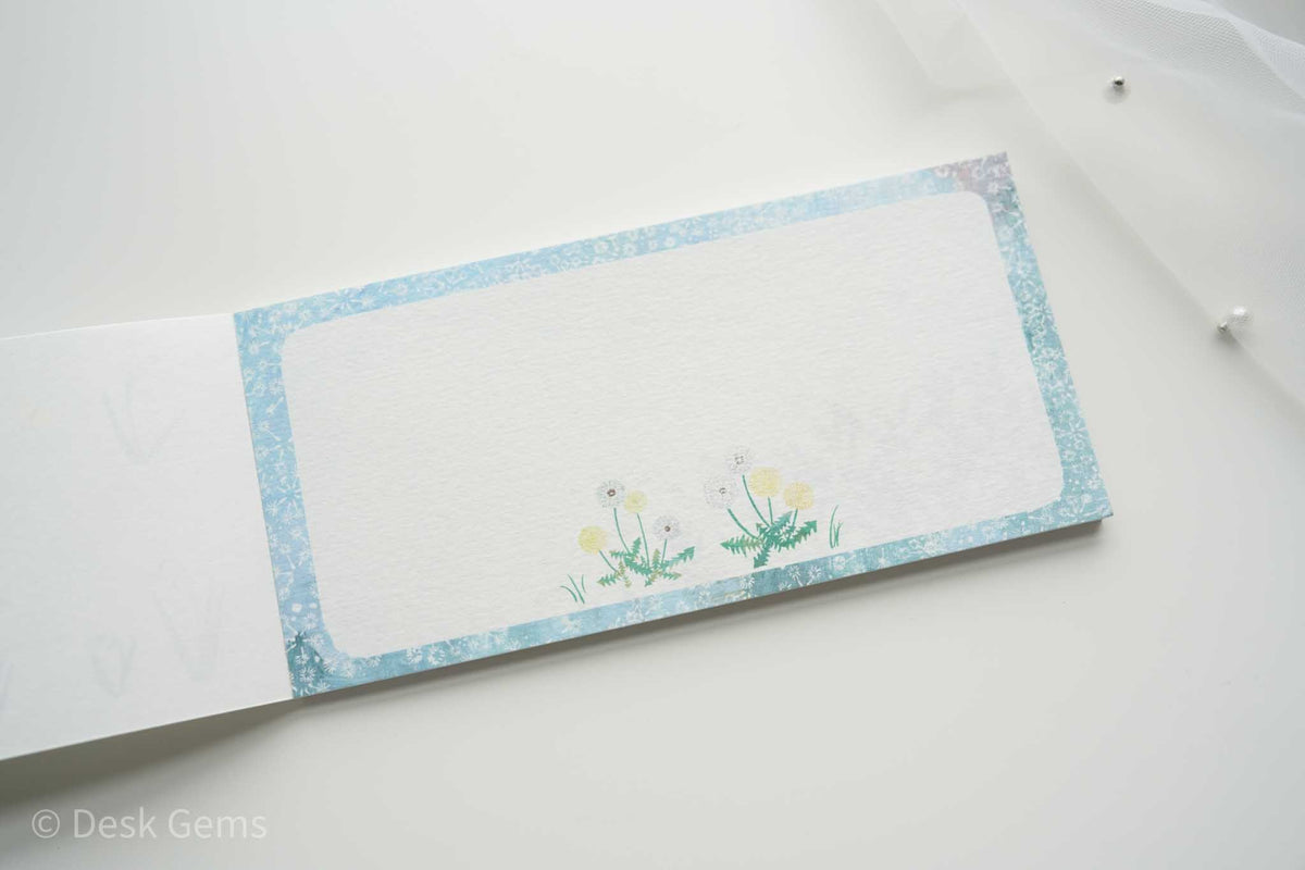Cozyca x Amori Yuko Letter Pad - Michikusa Bana
