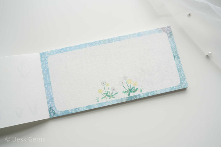 Cozyca x Amori Yuko Letter Pad - Michikusa Bana