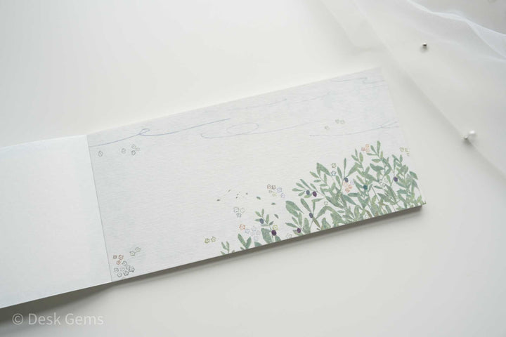 Cozyca x Amori Yuko Letter Pad - Michikusa Bana