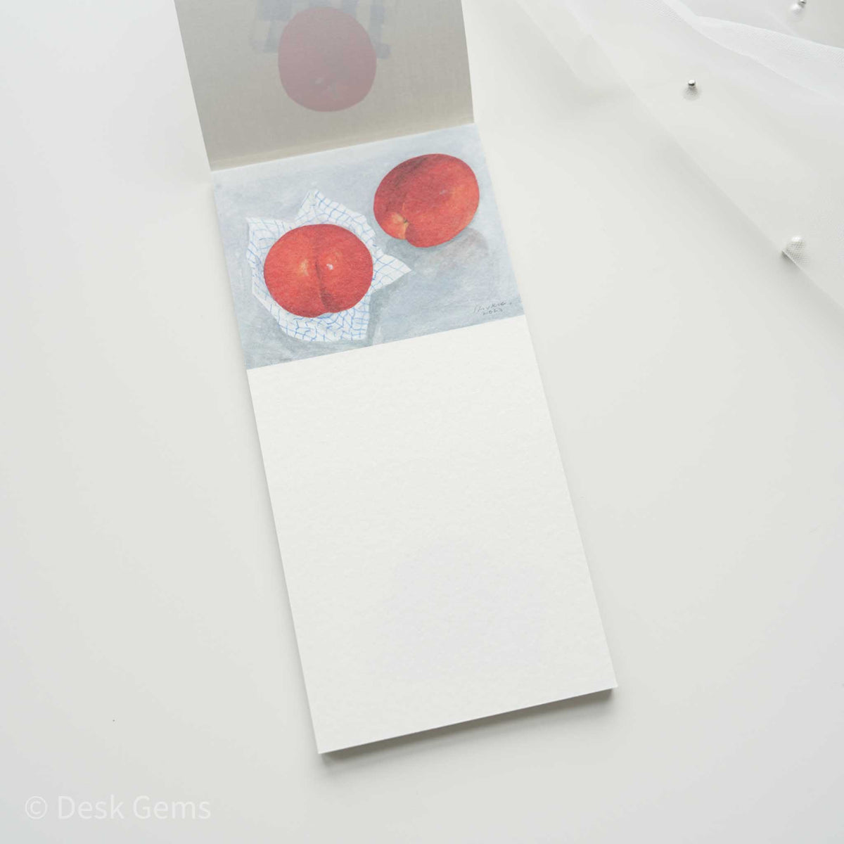 Cozyca x Nishi Shuku Letter Pad - Fruit
