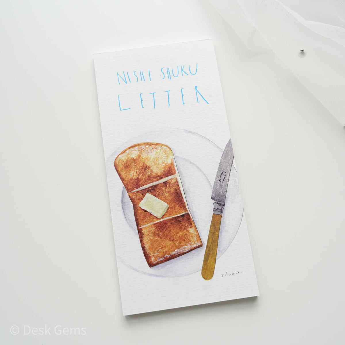 Cozyca x Nishi Shuku Letter Pad - Letter