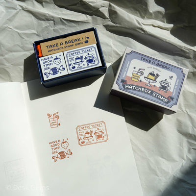 Eric Small Things x SANBY Matchbox Stamp Sets - Take a Break