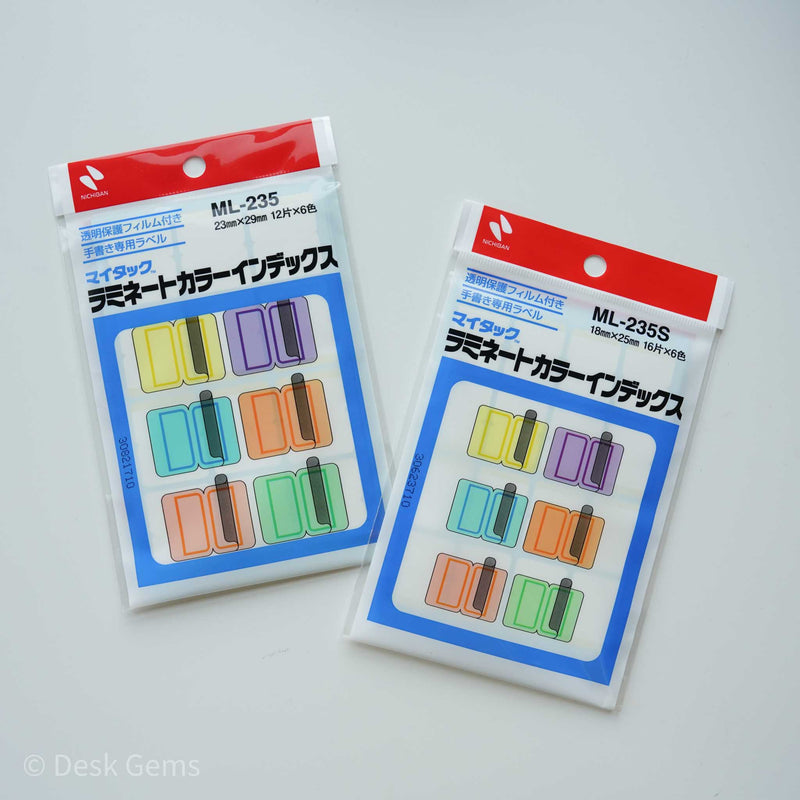 Laminated Color Index Tabs