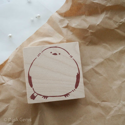 Beverly Birdie Rubber Stamp - Large 