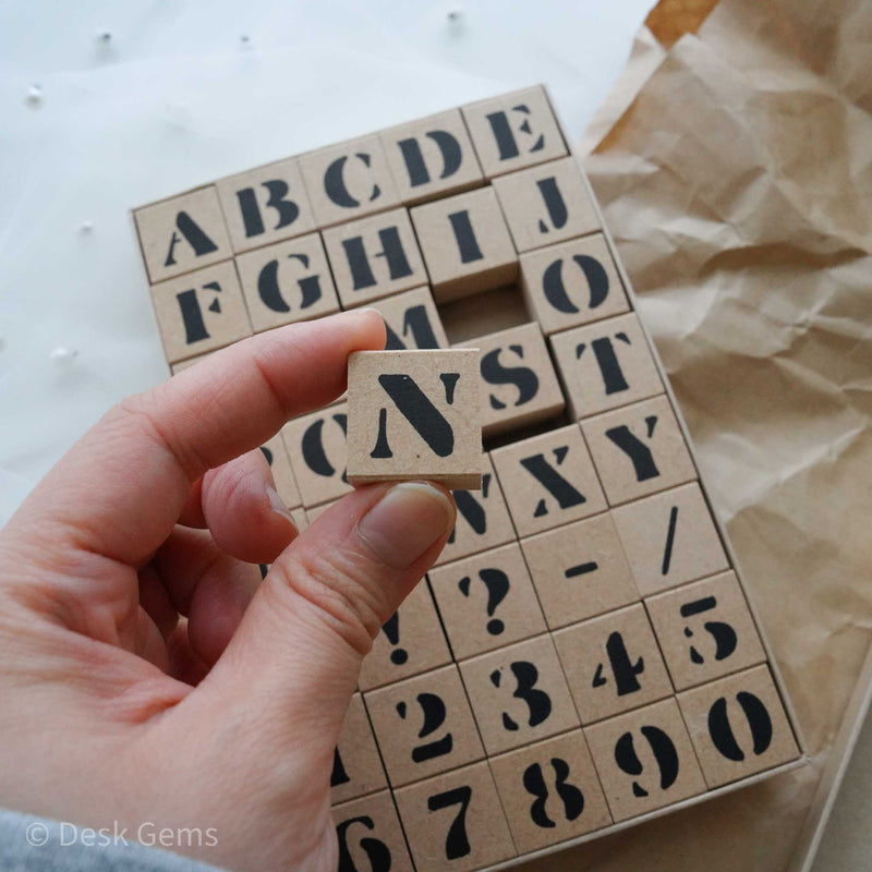 Ai Inc Stamp Studio Alphabet Stamp Set