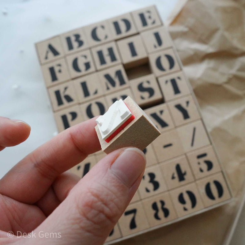 Ai Inc Stamp Studio Alphabet Stamp Set