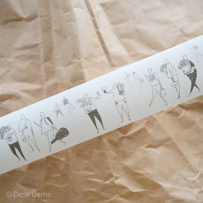 Modaizhi Original Washi Tape - Ordinary Days with Plants 