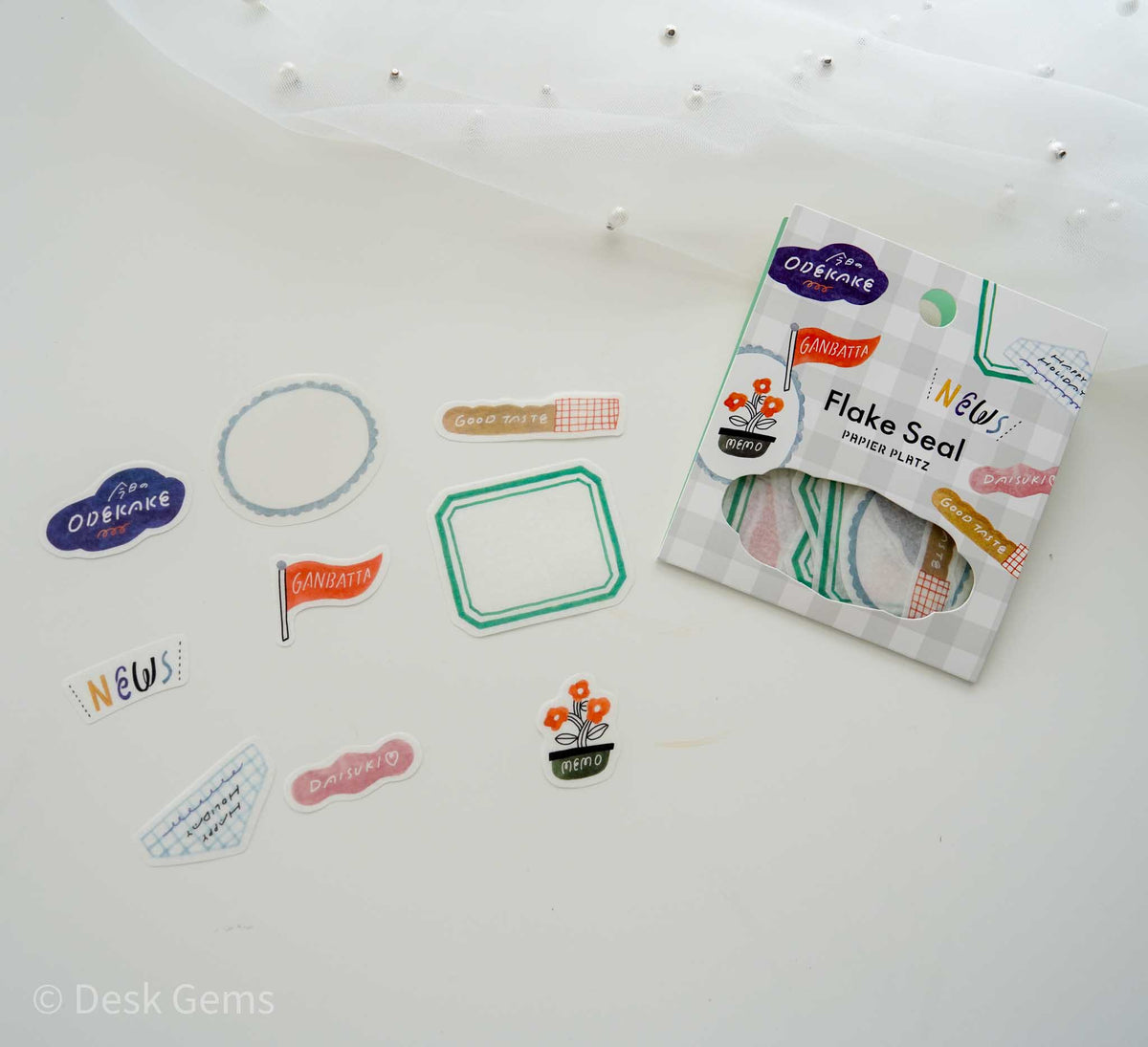 Papier Platz x Asanel Flake Seals - Today's Journal Media 1 of 1Papier Platz x Asanel Flake Seals - Today's Journal 