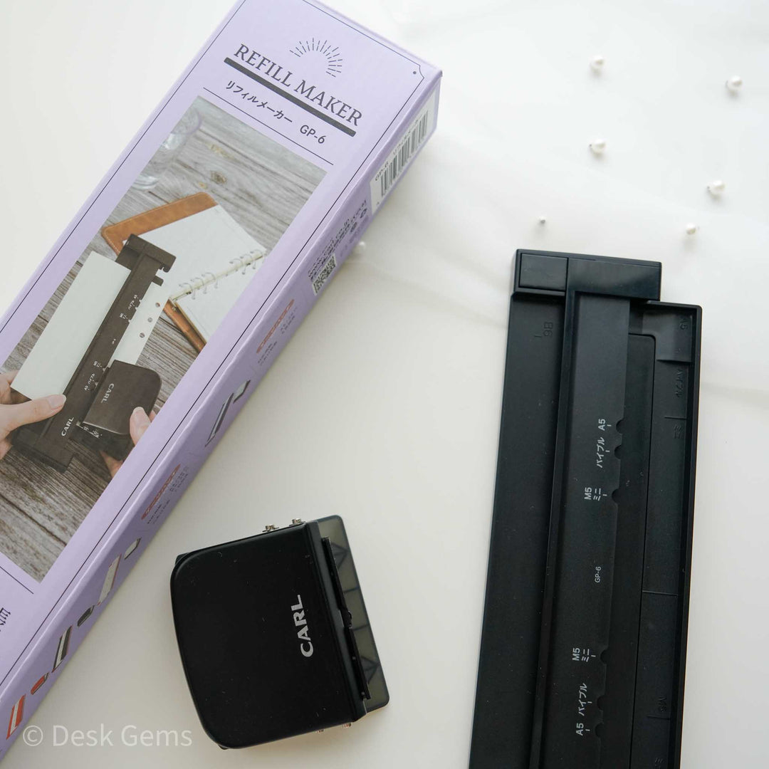 Officemate Diary 6-Hole Punch, Blue (90163 - View #2
