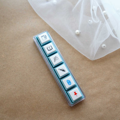 Kodomo No Kao PochittoPick! Portable Push-button Stamp - Stationeries