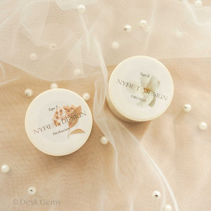 NYRET Design Original Washi Tapes - J &amp; K