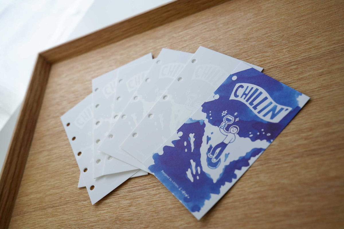 Littlelu Ink Testing Planner Insert - Chillin'