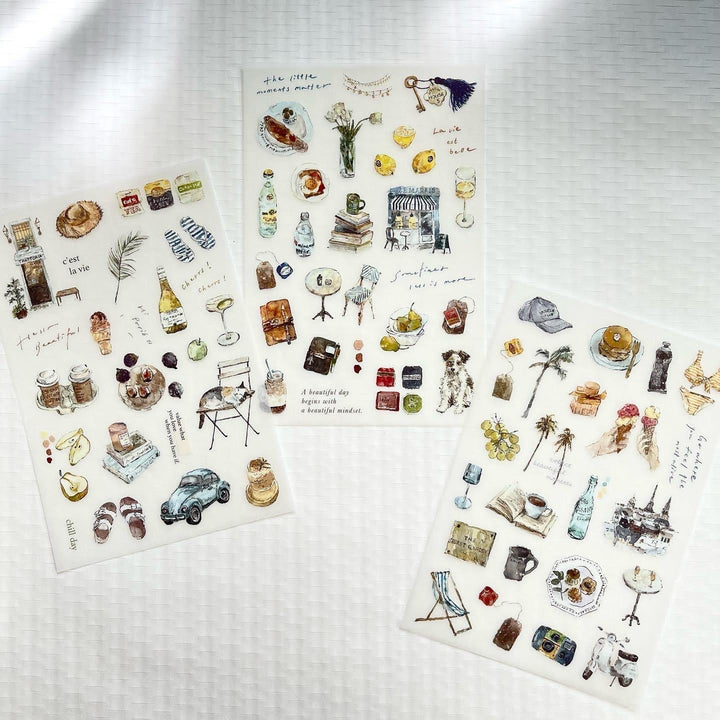 Pion Transfer Stickers - Chill 2