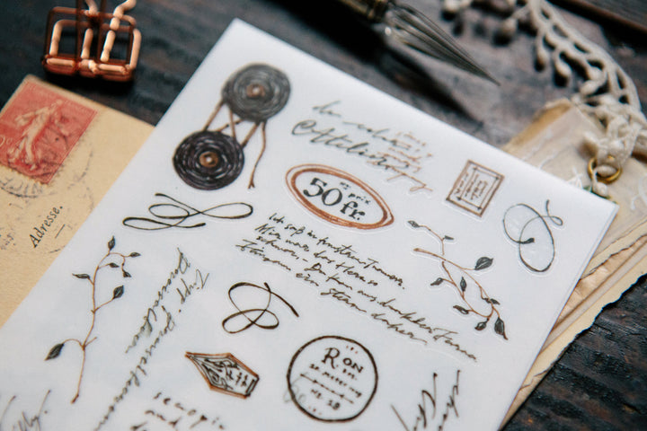 OURS Handwriting Transfer Sticker