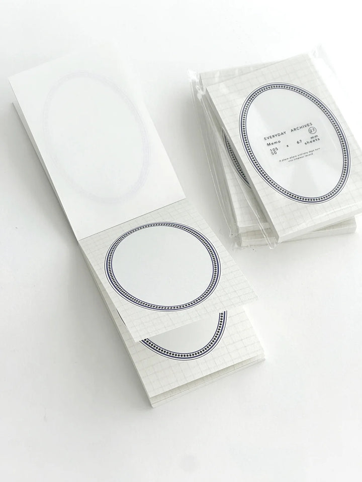 NYRET Design Original Memo Pad (No.25 - No.30) - Everyday Archives