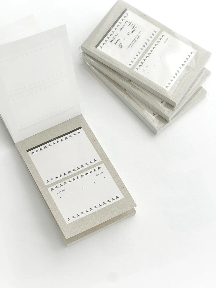 NYRET Design Original Memo Pad (No.25 - No.30) - Everyday Archives