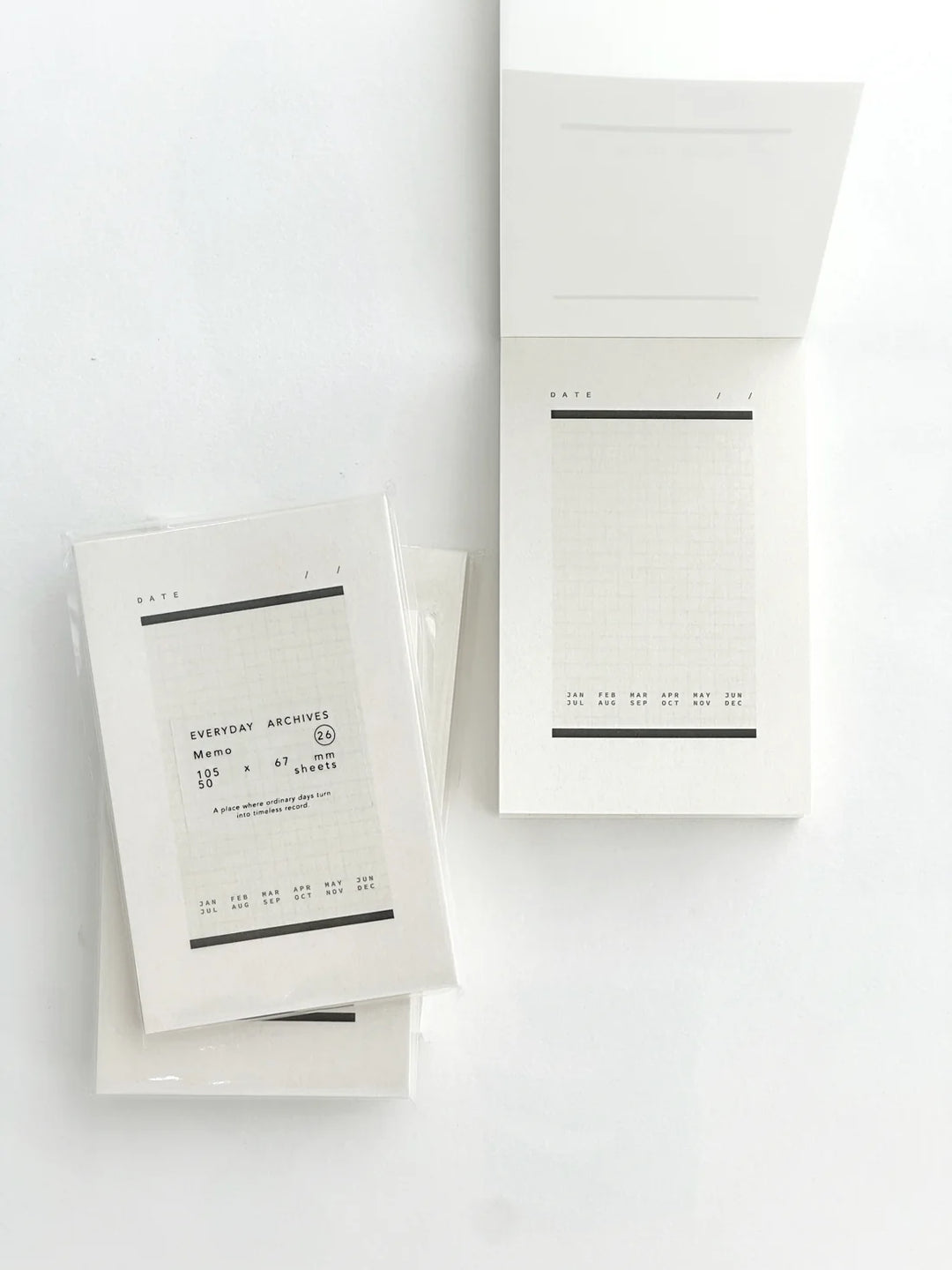 NYRET Design Original Memo Pad (No.25 - No.30) - Everyday Archives