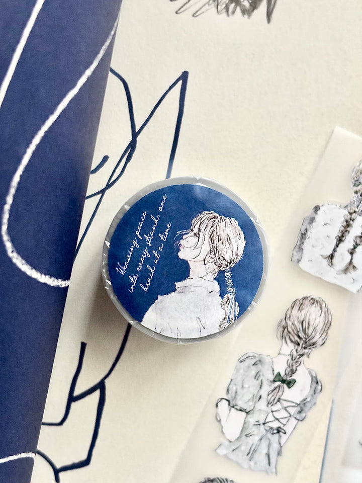 Pion Kiss-cut Matte PET Tape - Hair
