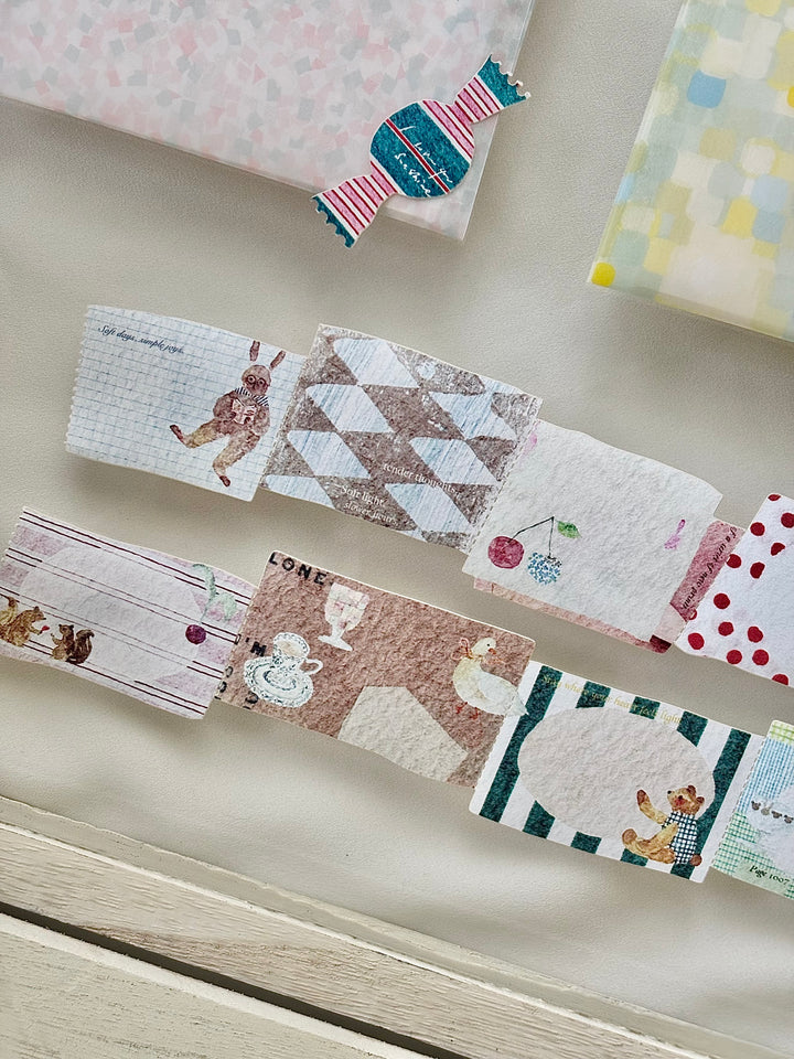 Pion Shaped Paper Tape - A Little Letter