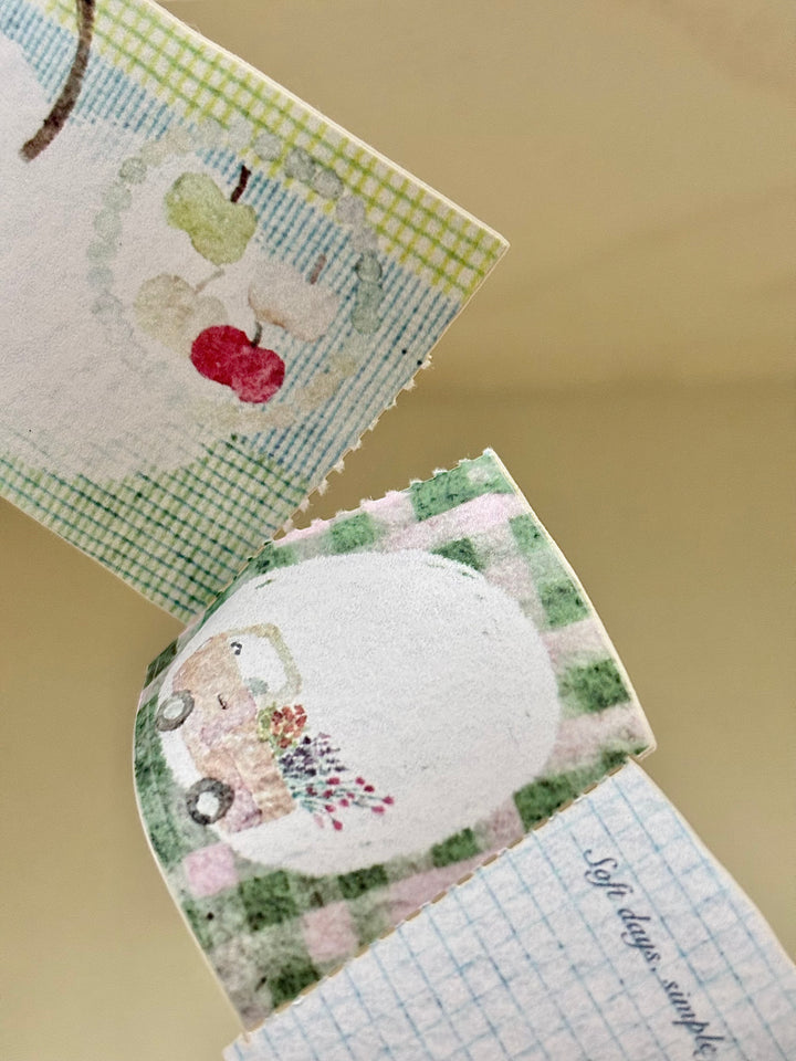 Pion Shaped Paper Tape - A Little Letter