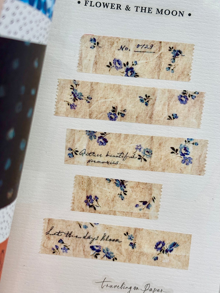 Pion Washi Tape - Vintage Garden - B