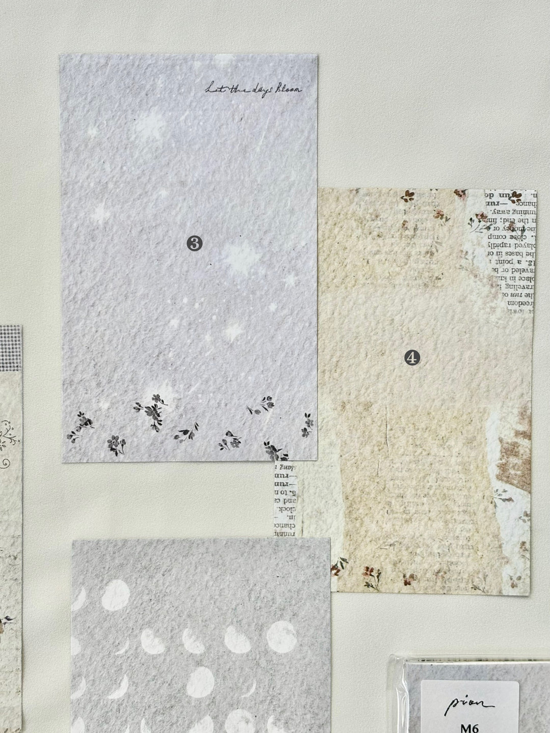 Pion Original Memo/Insert Paper - Vintage(M6)
