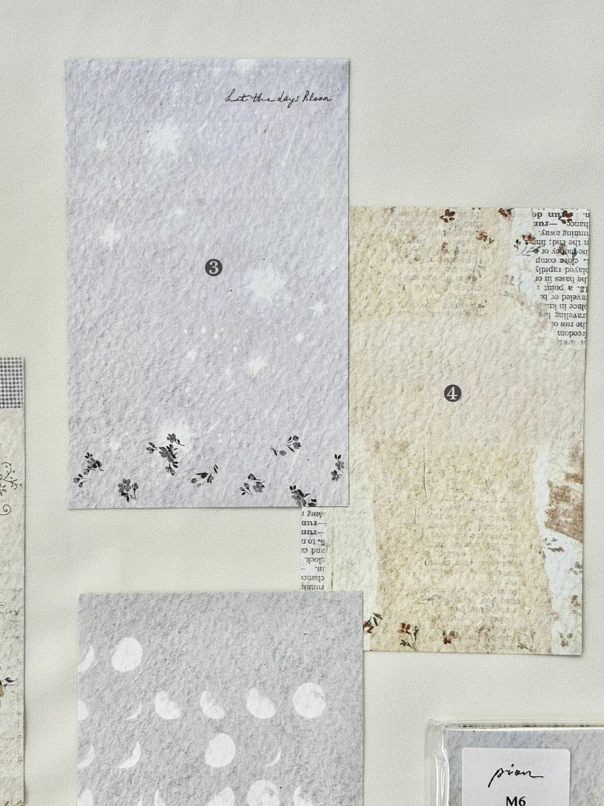 Pion Original Memo/Insert Paper - Vintage(M6)